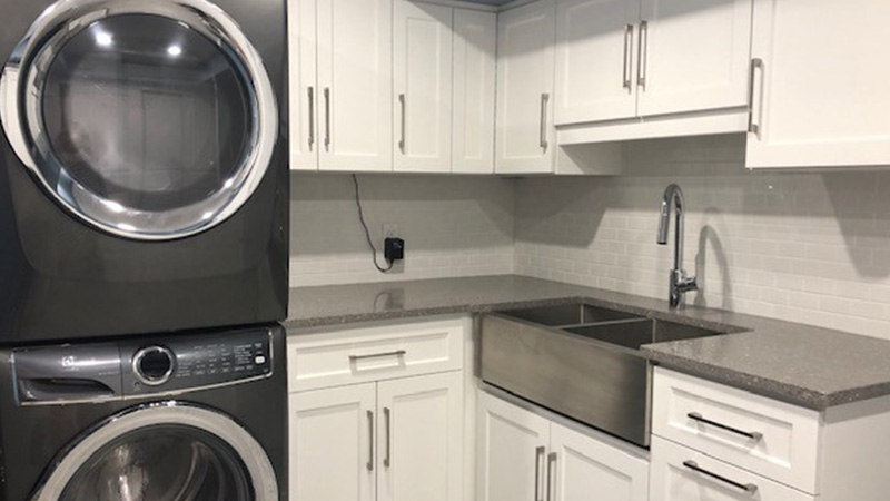 Custom laundry room